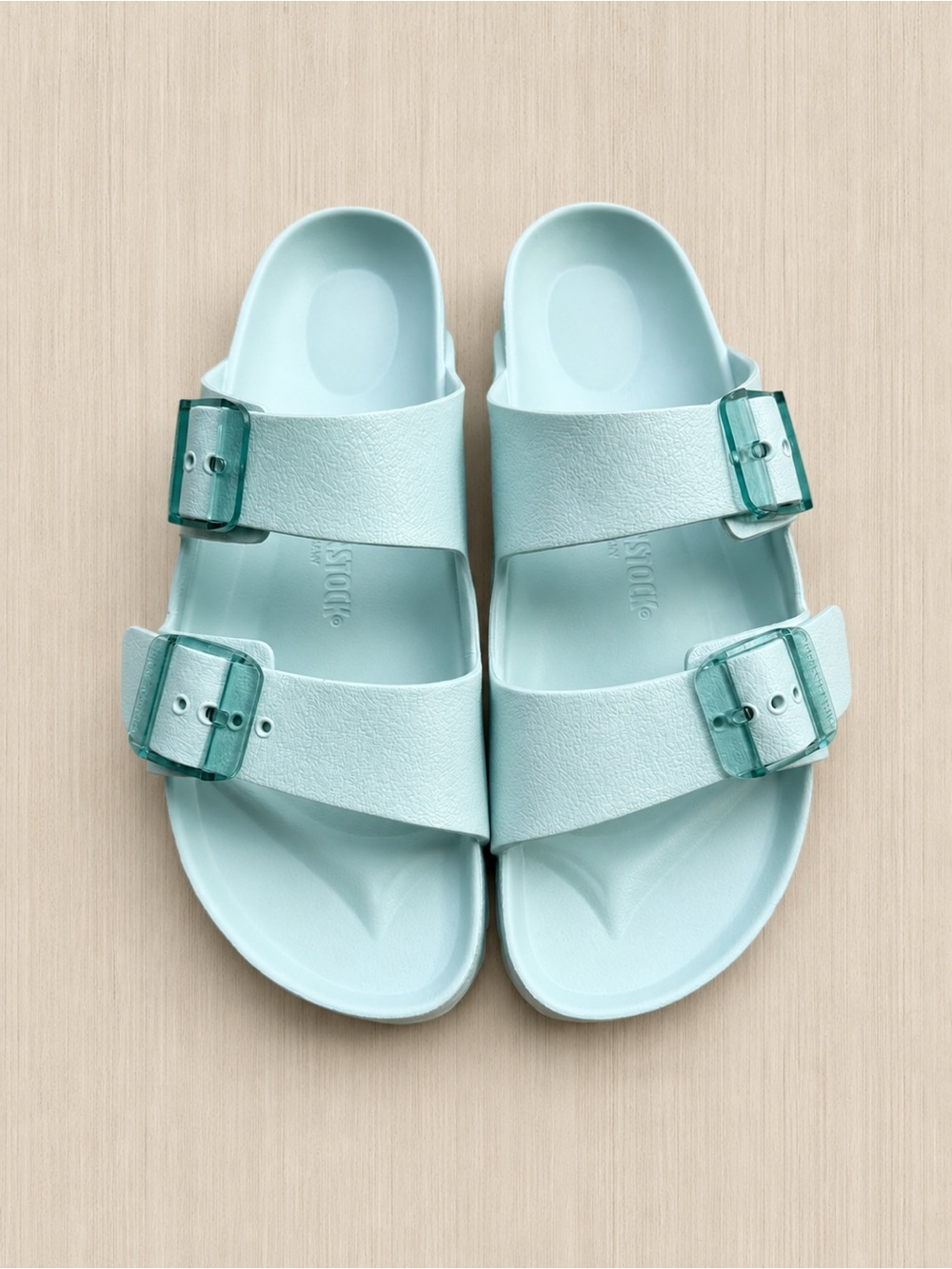 Birkenstock EVA Arizona Surf Green Sandal size_8-8.5